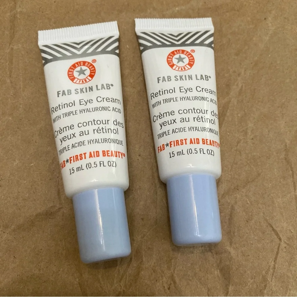 2 x first aid beauty eye cream